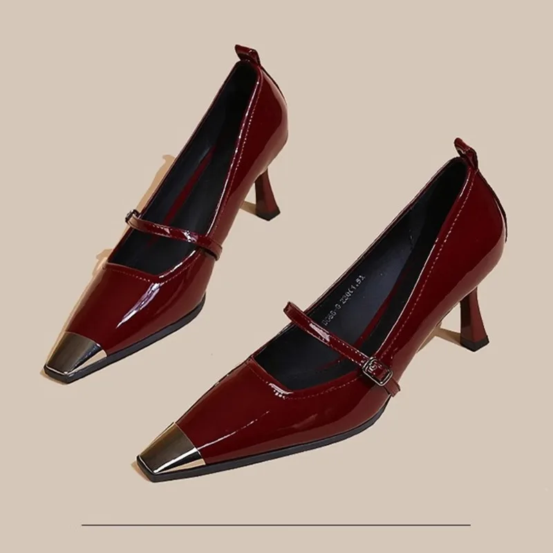 

Luxury High Heels Women's Shoes Elegant Fashion Heels Shoes 2025 Shallow Party Pumps Sandals New Autumn Dress Mujer De Zapatos