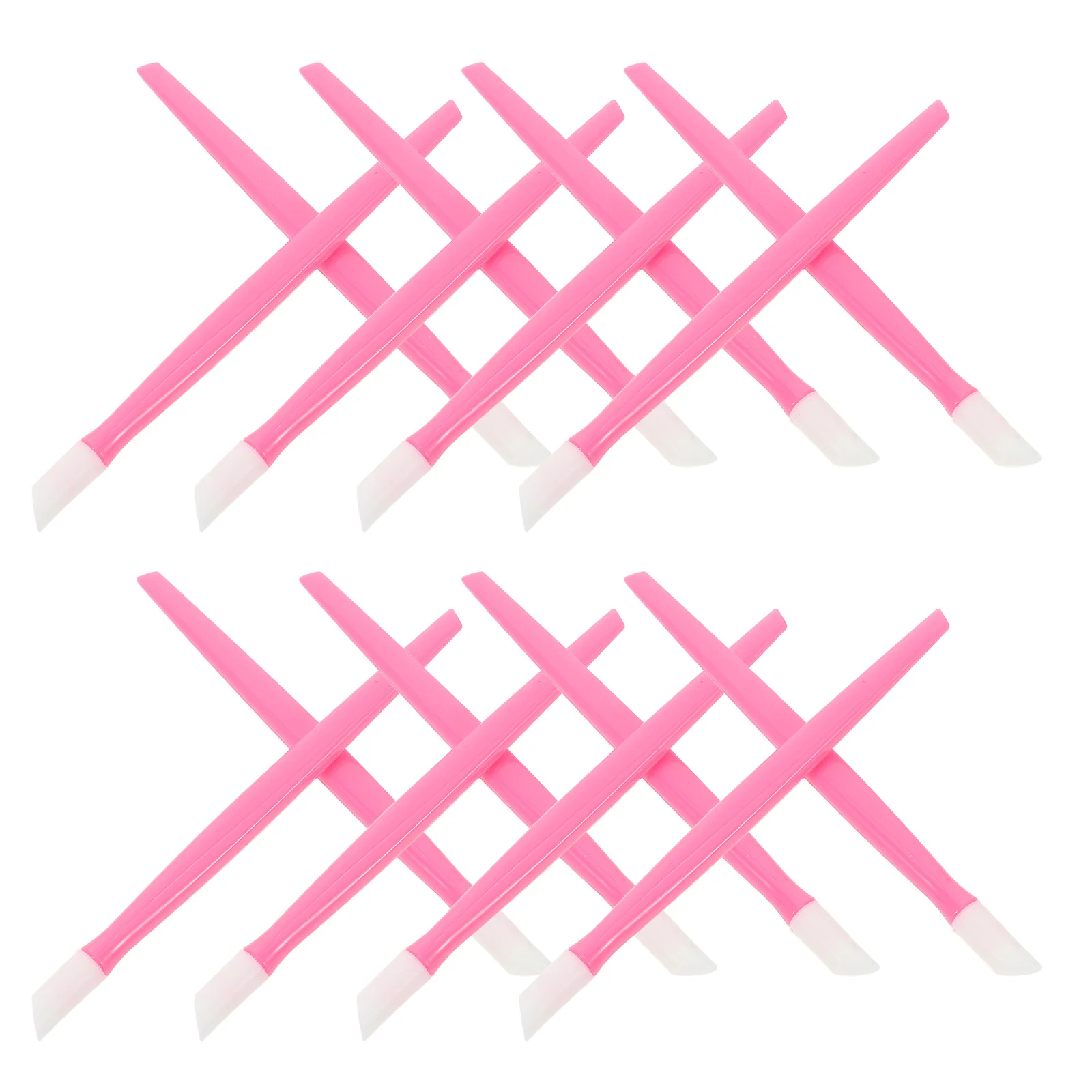 

50 шт., набор инструментов для ногтей, многофункциональный толкатель для удаления кутикулы, отшелушивающий скруббер, сборщик страз, ручка для нанесения наклеек, аппликатор