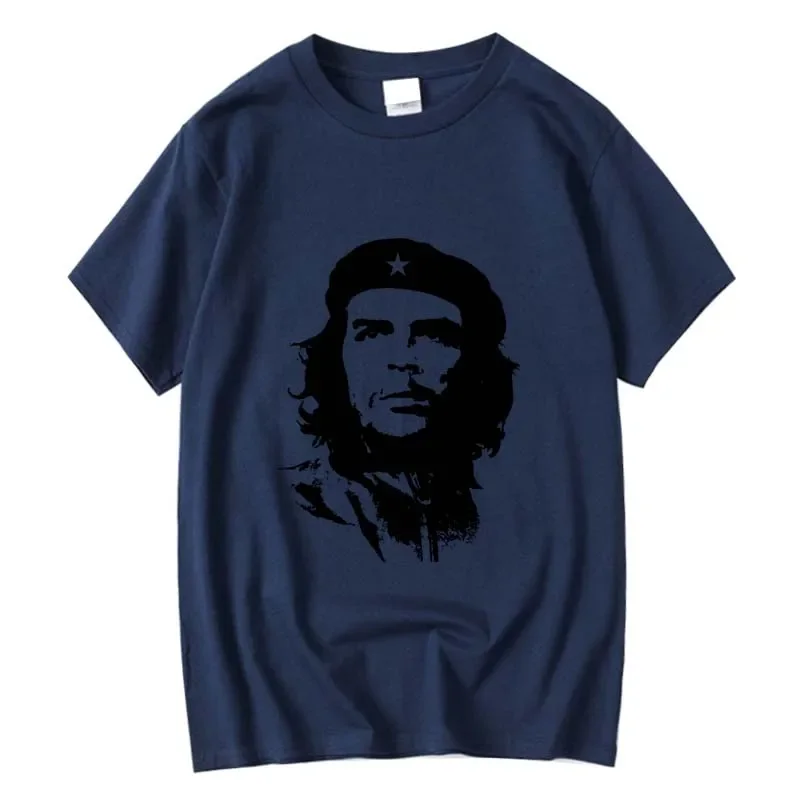 Men High Quality Short Sleeve 100% Cotton Che Guevara Revolution Printed Men T-shirt Casual O-neck Men\'sT-shirt Female Tee Shirt