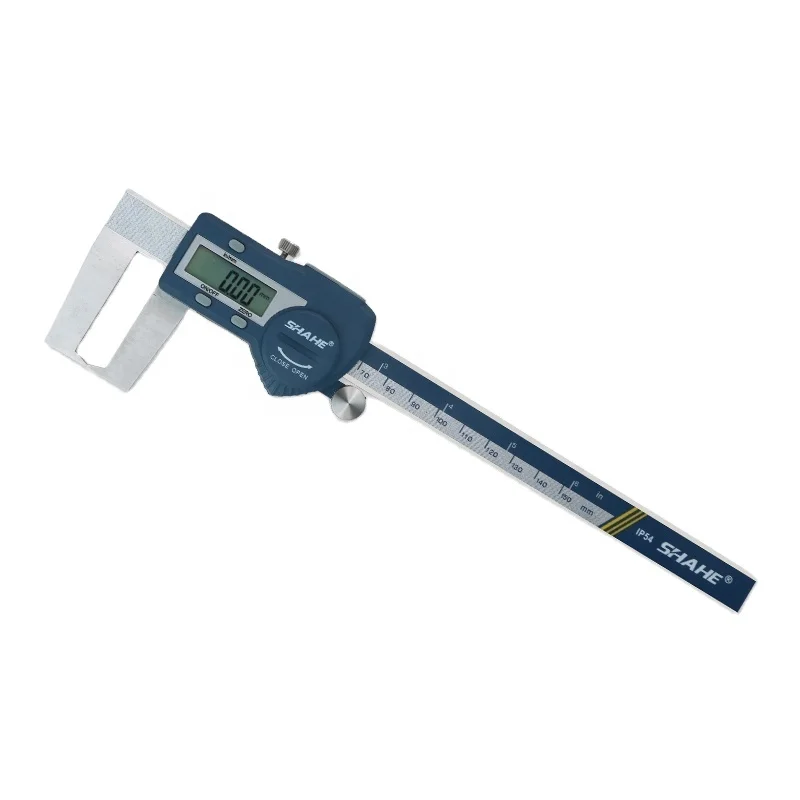 

0-150 mm Outside groove Digital Caliper with Flat Points Electronic Caliper with LCD Display Vernier Caliper