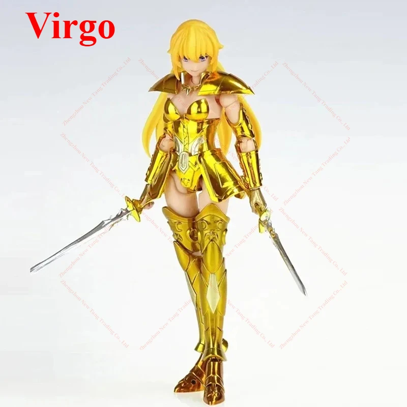 

In Stock Great Toys/GT Saint Seiya Myth Cloth EX Virgo Verna Holy Contract Female Zodiac Knights of Action Figure Model