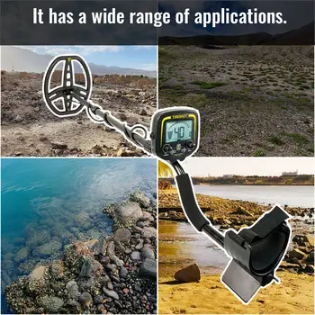 TX-850 金屬探測器,專業地下探測深度 2.5 米,掃描式搜尋器,黃金探測器,尋寶器,11 英寸 8 最佳銷售 TX 850 金屬探測器 - №2
