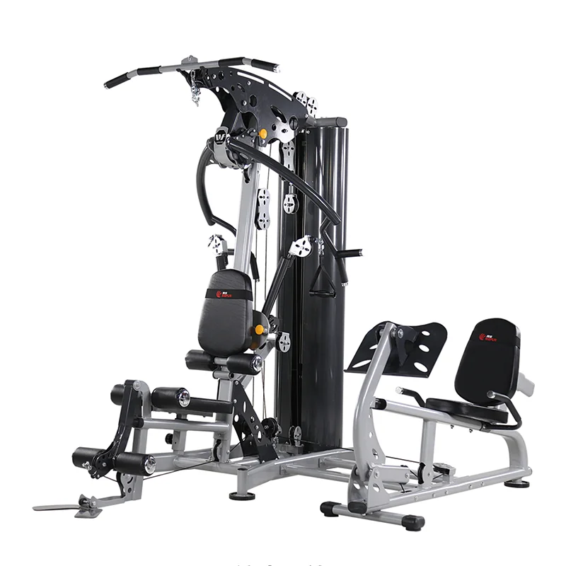 5 Station Indoor Fitness Equipment Comprehensive Customized  From 20pcs Multi Functional Combination Gym  Trainer