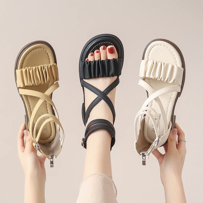 

Summer new sandals, slippers, women's sandals, fashionable and high-quality light luxury women's shoes
