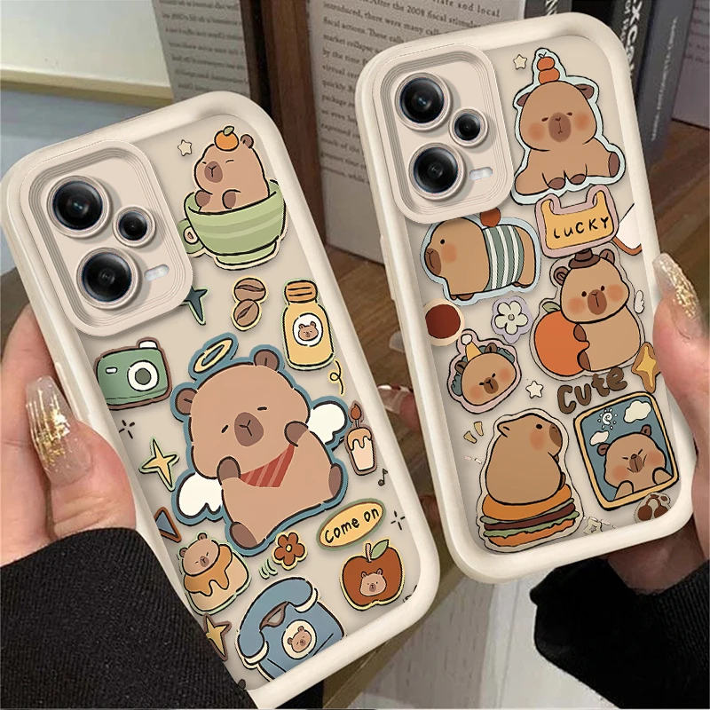 Cartoon Capybara Si… - image