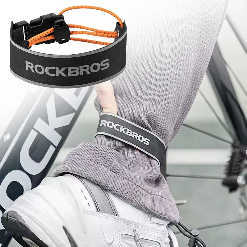 

Motorcycle Bicycle Pants Leg Band Ankle High Elasticity Safety Protect Leg Clip Outdoor sports Trouser leg Binding strap buckle