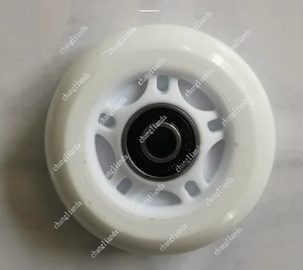 Wear-resistant PU wheel Children's electric three-wheel drift car Rear wheel scooter Kart Self-luminous tail wheel