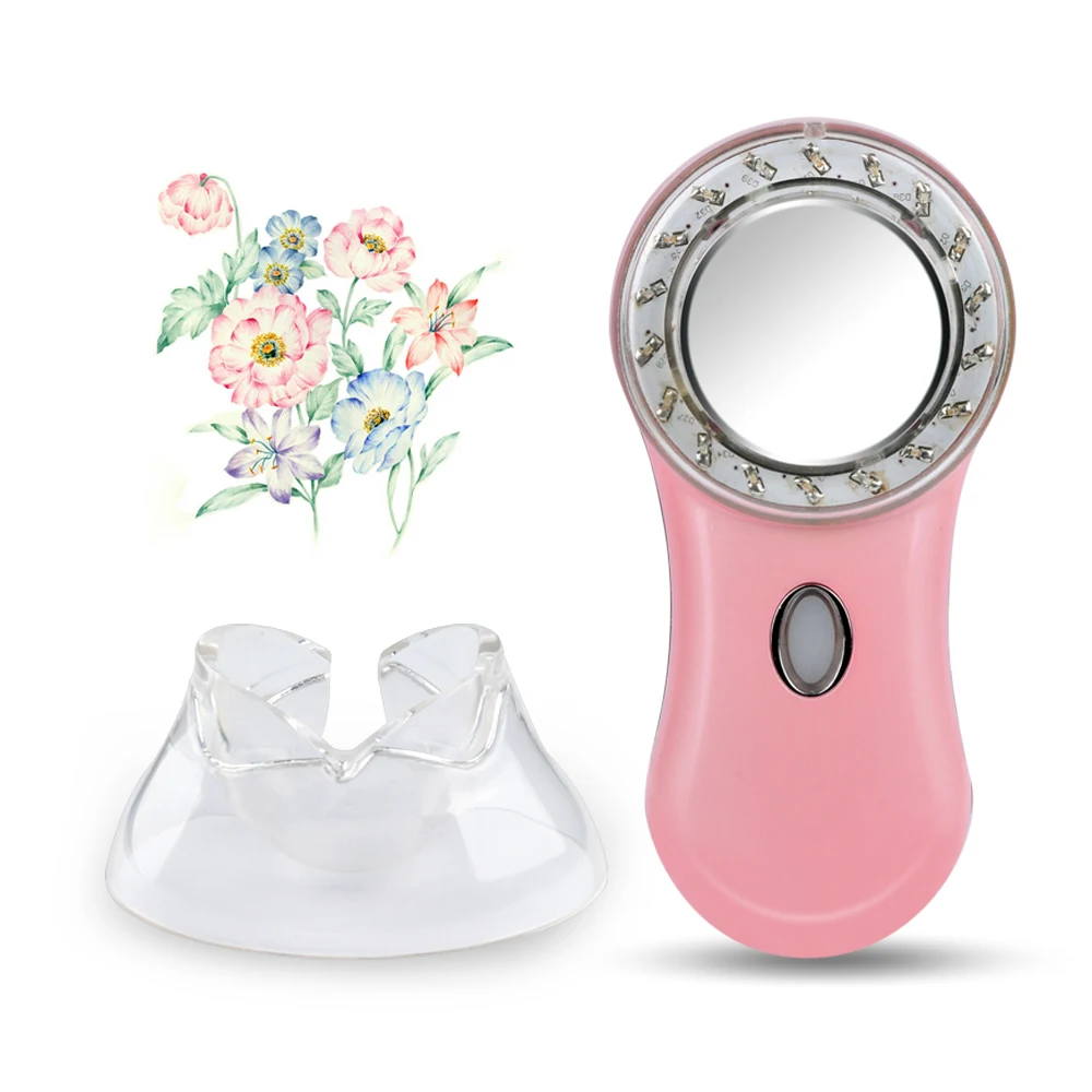 Draagbare 3-in-1 Rimpel Verwijderen Machine Acne Comedondrukker Gezicht Lifting Schoonheid Apparaat Elektrische Ionen Gezicht Massager