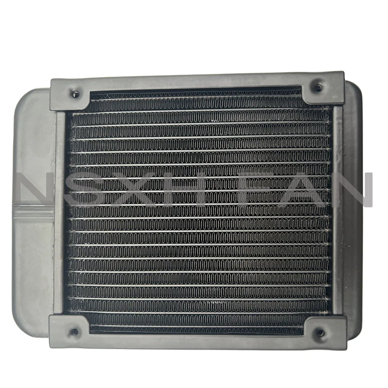 1Pcs Low Noise 120 x 120mm Water Cooling CPU Cooler Row Heat Exchanger Radiator With Fan