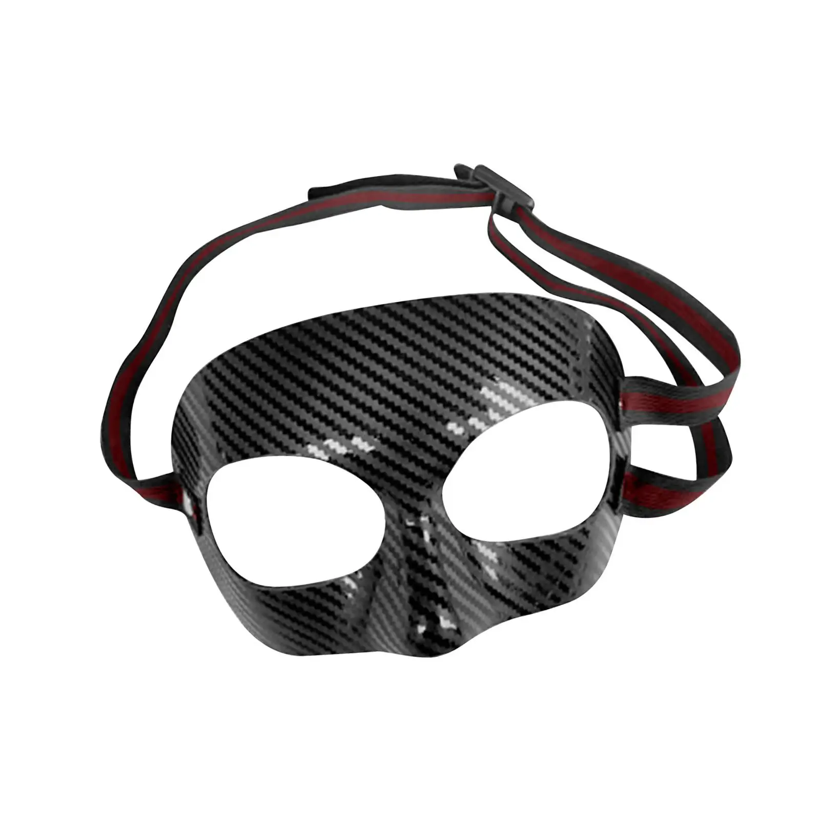 Adjustable Basketball Mask Face Protector Facial Cover Breathable Exercise Nose Guards Face Shield Mask for Women Men Gym