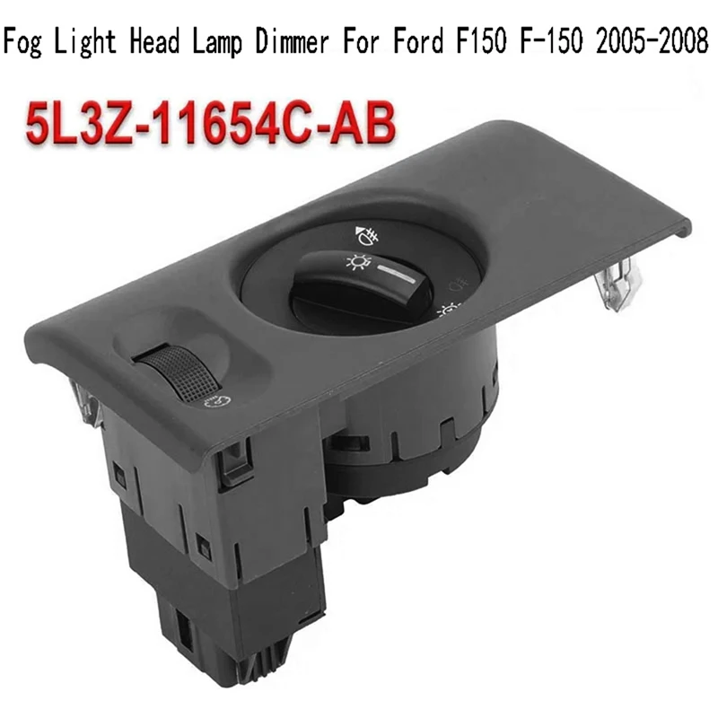 

5L3Z11654CAB Car Dimmer Fog Light Head Light Lamp Control Switch Turn Signal Switch For Ford F150 F-150 2005-2008