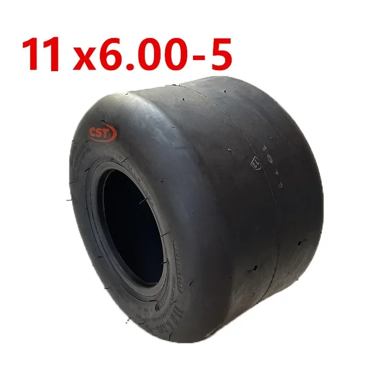 

11x6.00-5 Tubeless Vacuum Tire, 5 Inch Go Kart Tire, Drift Car, Motorcycle, Electric Scooter