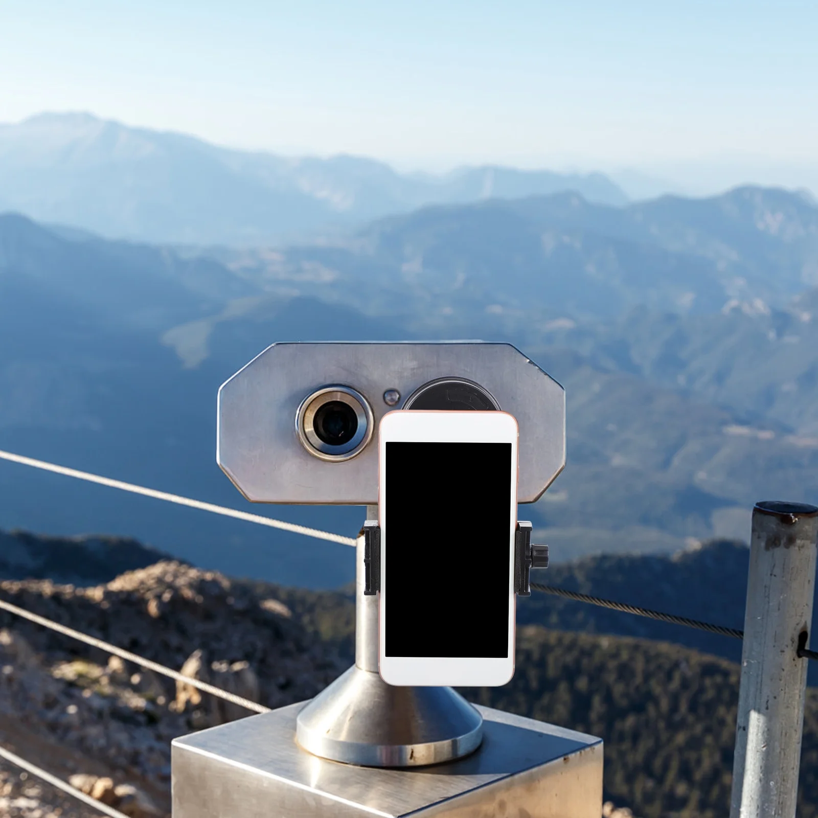 

Binocular Monocular Spotting Scope Phone Photography Adapter Stable Phone Mount Holder Quick Clip for Telescope