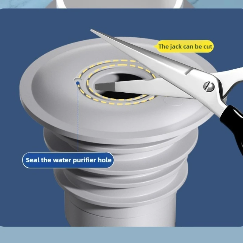 

Anti-Odor for Sewer Pipe Bathroom Accessories Silicone Seal Drain Anti Odors Floor Coverings for Floor Shower Drain Covers Cover