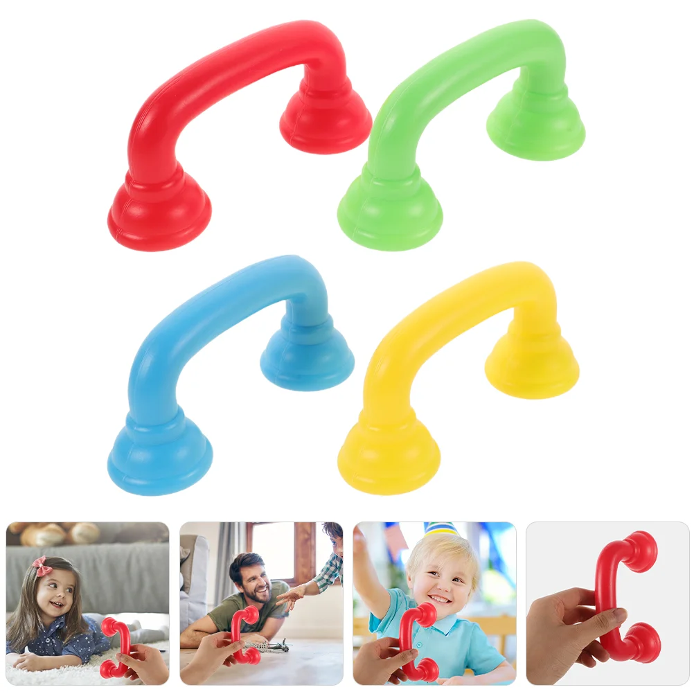 

4 Pcs Earpiece Toy Reading Whisper Phone Toddler Phones for Classroom Plastic Child