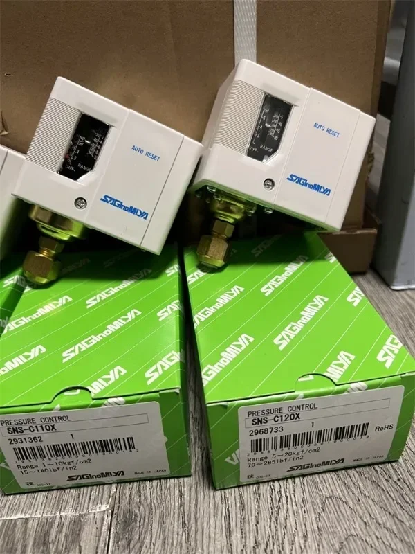 Original Saglnomlya Lugong Pressure Controller SNS-C110X/SNS-C120X Refrigeration Pressure Control