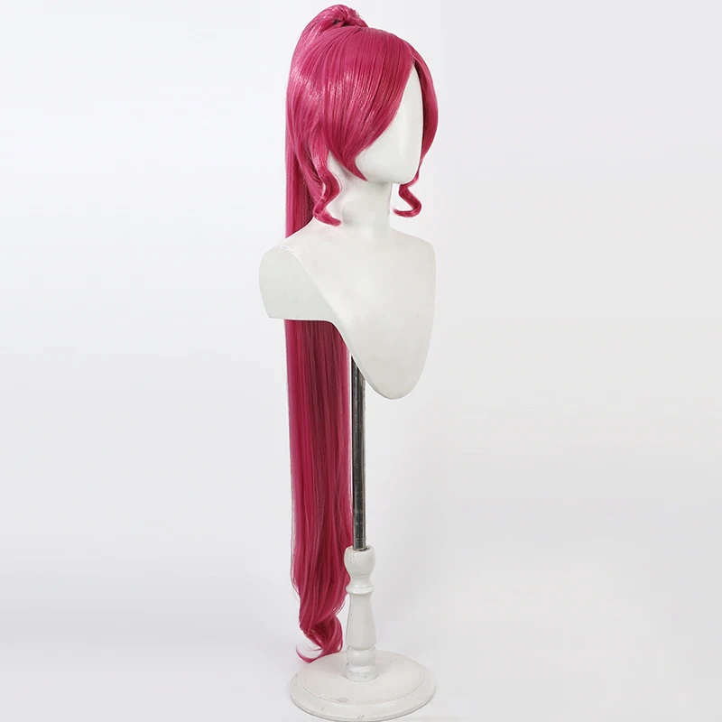 Anime Pretty Cure Cure Blossom Cos Cosplay Wig Halloween Carnival Party Props Synthetic Hair Heat Resistant Fiber + Wig Cap