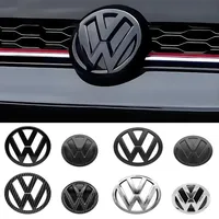 1Pcs 140mm 135mm 113mm VW Logo ABS Emblem Car Hood Front Grill Rear Trunk Badge Sticker For VW Golf 7 MK7 Golf 7.5 MK7.5
