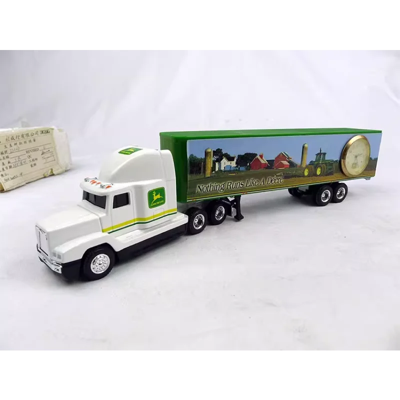 

Diecast ERTL 1:64 Scale Clockk Kenworth Container Alloy Car Model Collectible Toy Gift Souvenir Display Ornament
