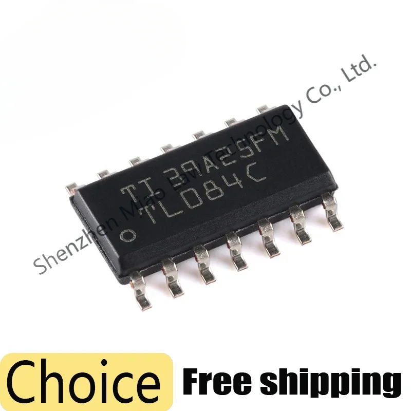 

10pcs/1pc TL084CDR TL084C TL084 SOP-14 Quad Operational Amplifier OP Amp JFET Chip IC Integrated Circuit New original