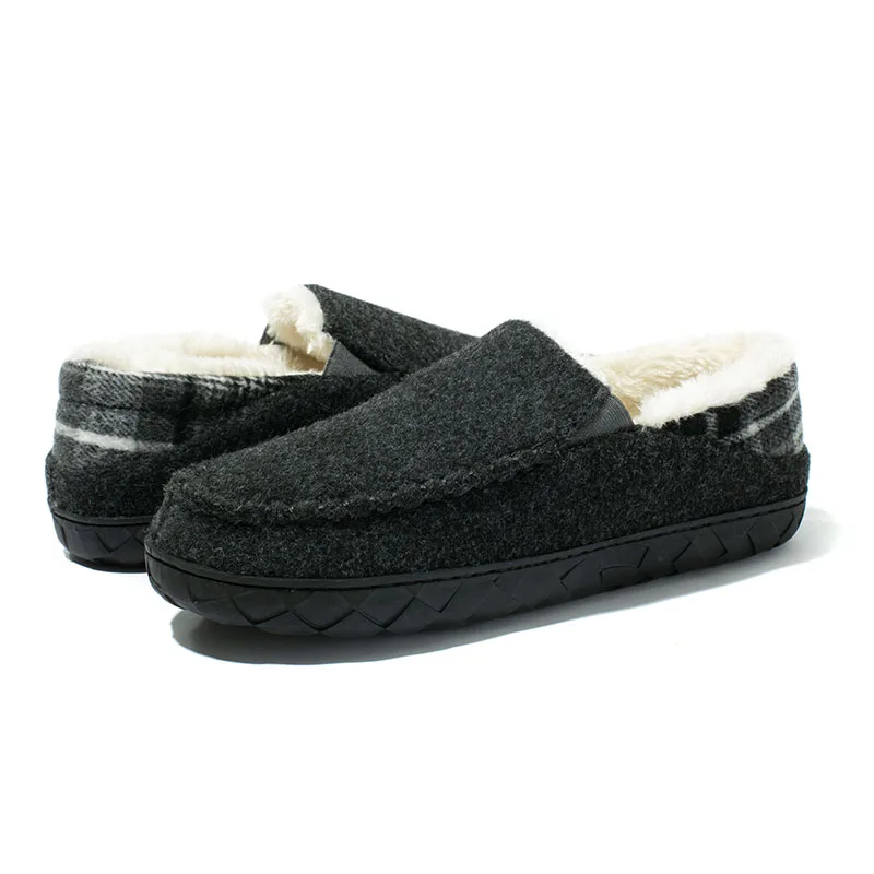 Winter Slippers Warm Men Shoes Waterproof Couples Casual Shoes Non-Slip Plush Cotton Indoor Outdoor Cozy Home Slides Big Size 50