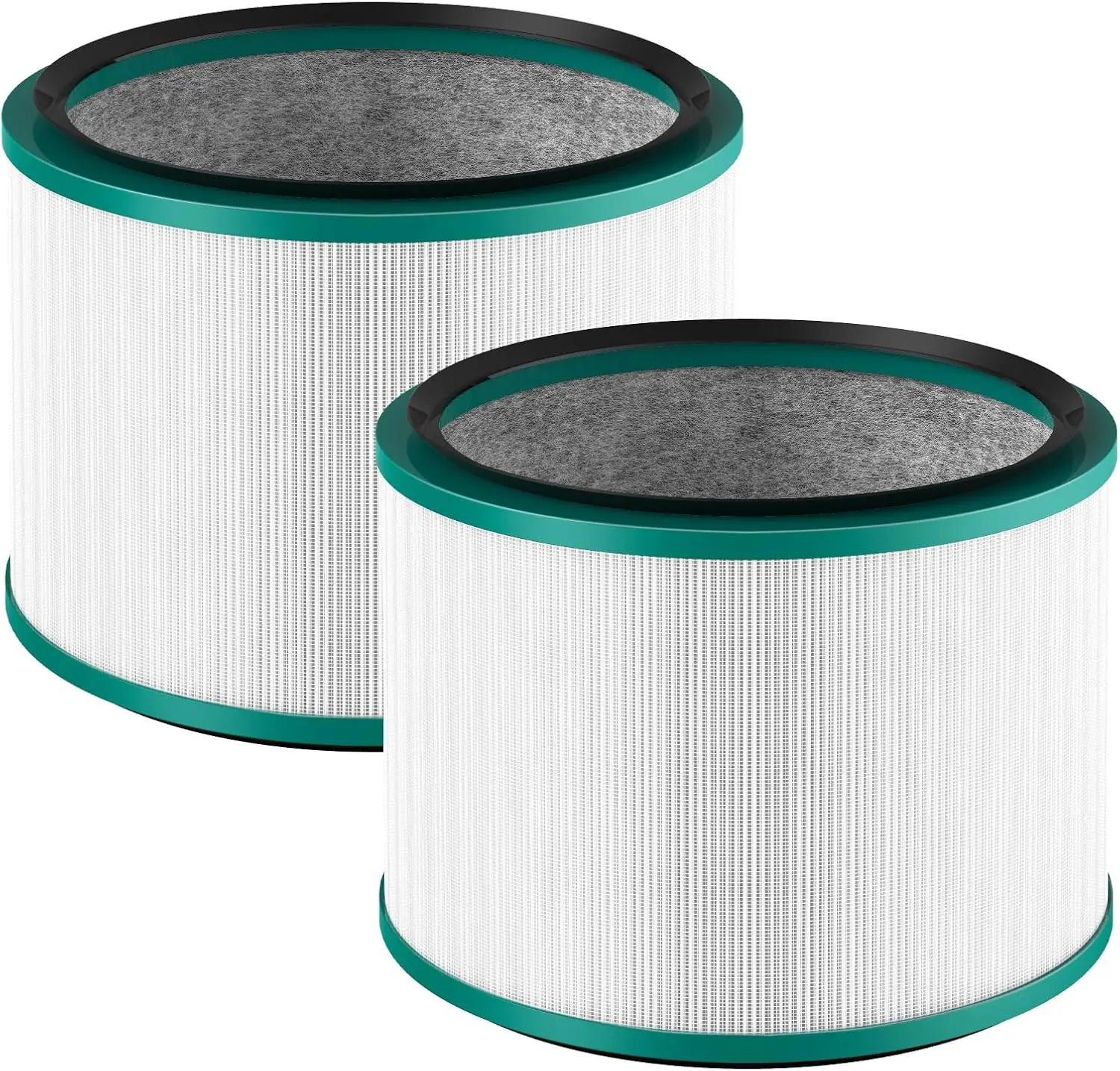 

2-Pack HP01 HP02 HEPA Filter Compatible with Dyson Pure Hot Cool Link HP01 HP02 & Dyson Pure Cool Link desk fan DP01 DP02, Co