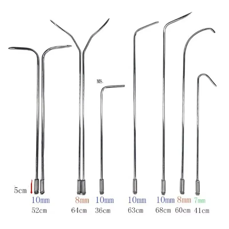 9 قطعة أداة الإفراج السريع PDR هوك وقضيب دنت أدوات إصلاح ذيل الحوت هوك على شكل خاص #6