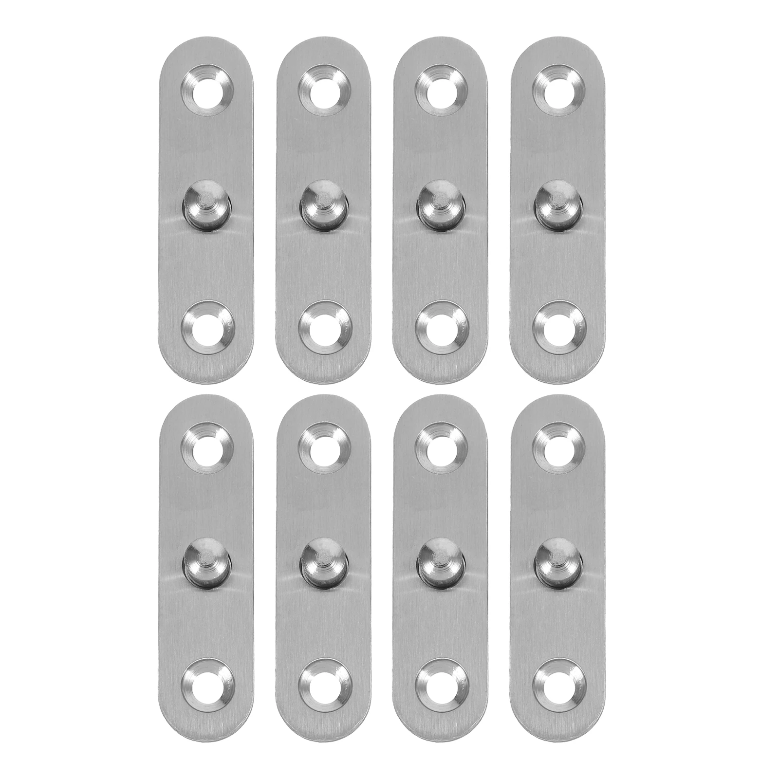 

8pcs 360 Degree Rotating Pivot Hinge Stainless Steel Hidden Door Hinge For Cabinet Furniture Folding Window Hardware