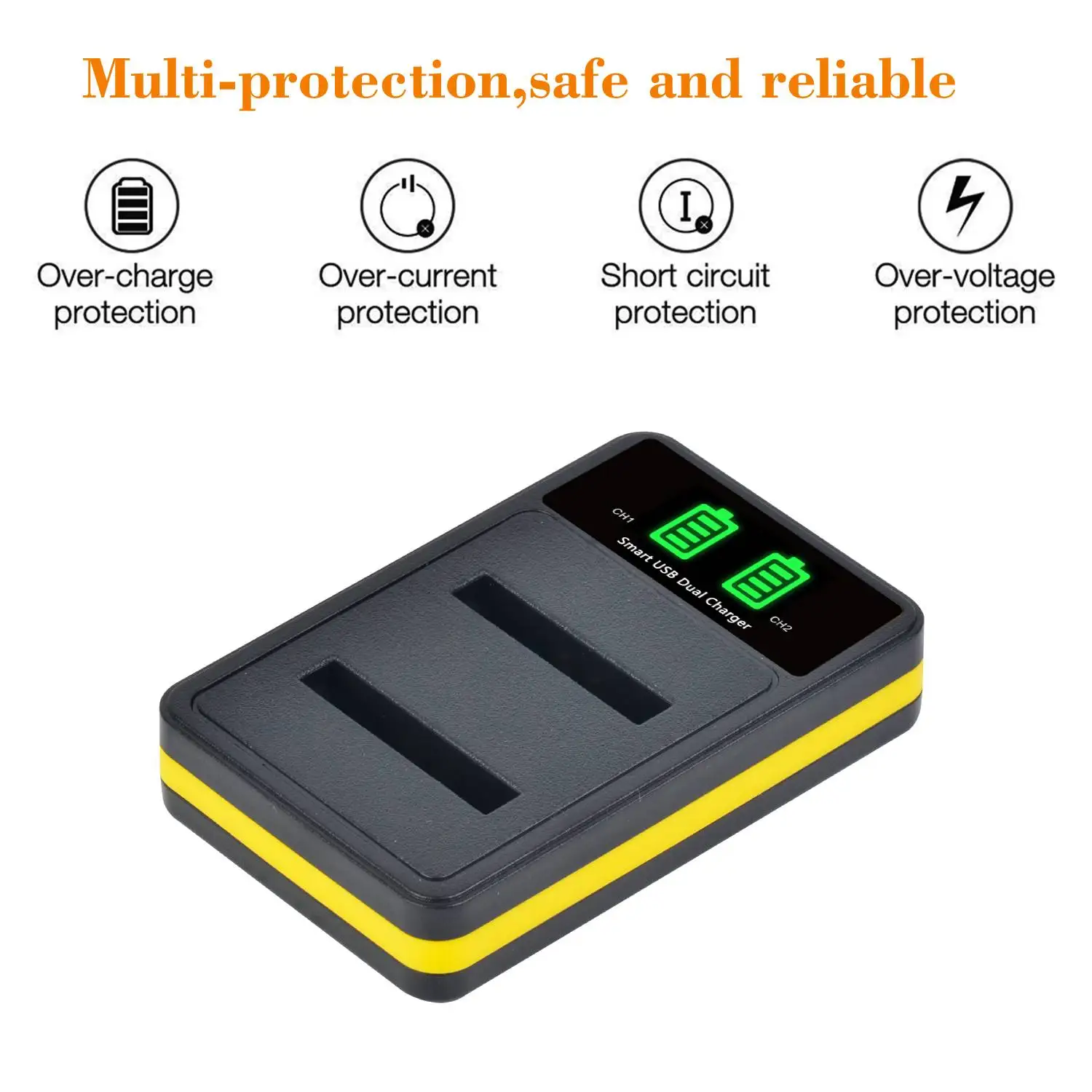 بطارية NB-11L NB-11LH + شاحن مزدوج LED لكاميرات Canon PowerShot A2300 IS,A2400 IS,A2500,A2600,A3400 IS,A3500 IS,IXUS 190 185 180