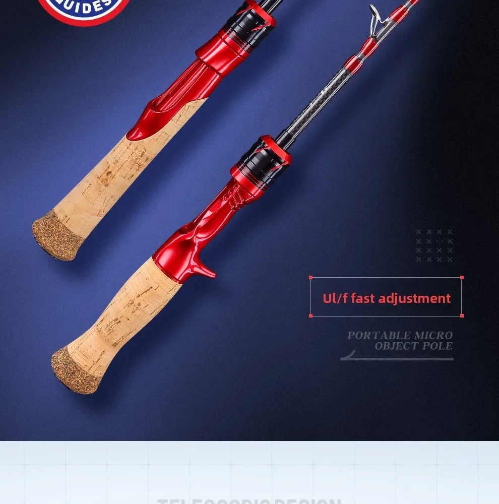 Caña Telescópica Carbono Water Yan – Ultraligera para Lure - imagen 5