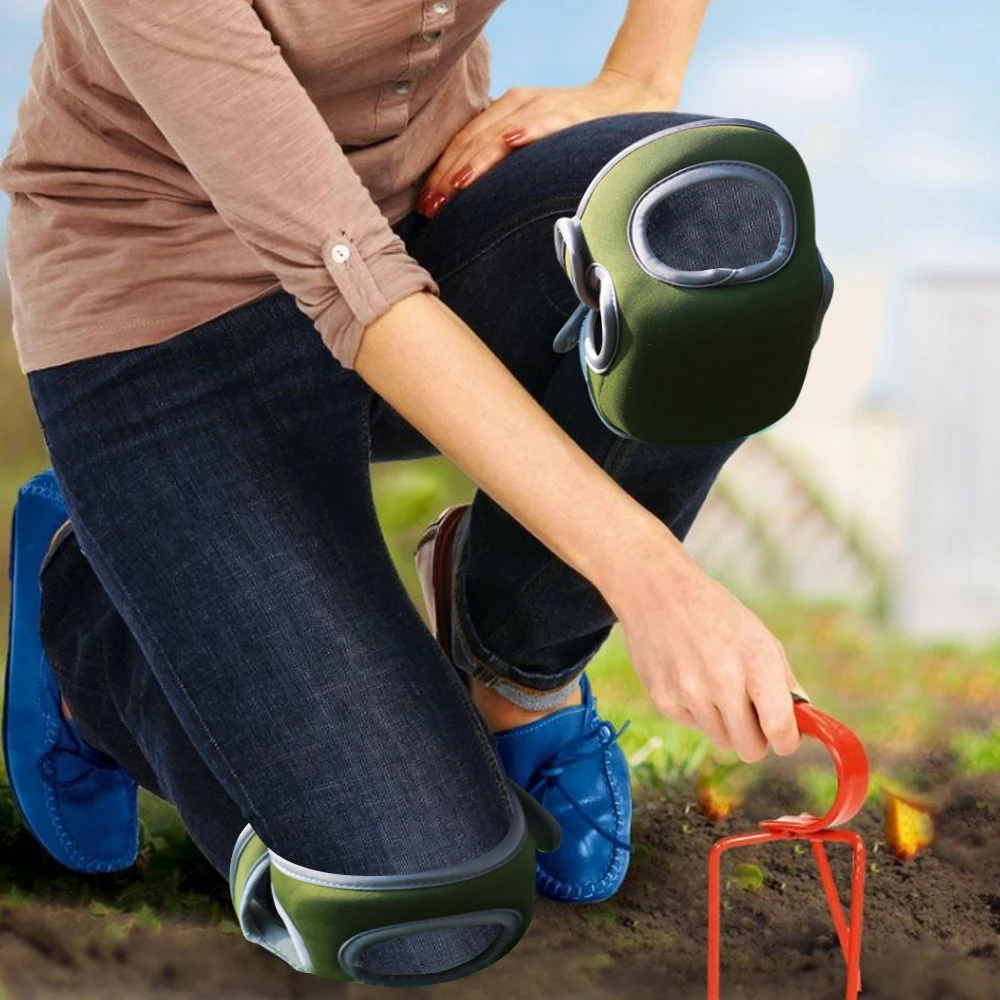 Genouillères de jardinage, rembourrées, résistantes à l'eau, confortables, protège-genoux, pour le travail de jardinage