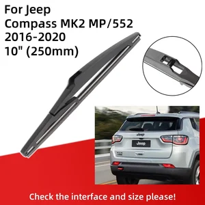 Für Jeep Compass MK2 MP/552 2016-2020 Heckreiniger Blasen Schneiden Bürstenzubehör J Hook 2017 2018 2019 2020 10 Hauptverkauf Jeep Plankide - №6