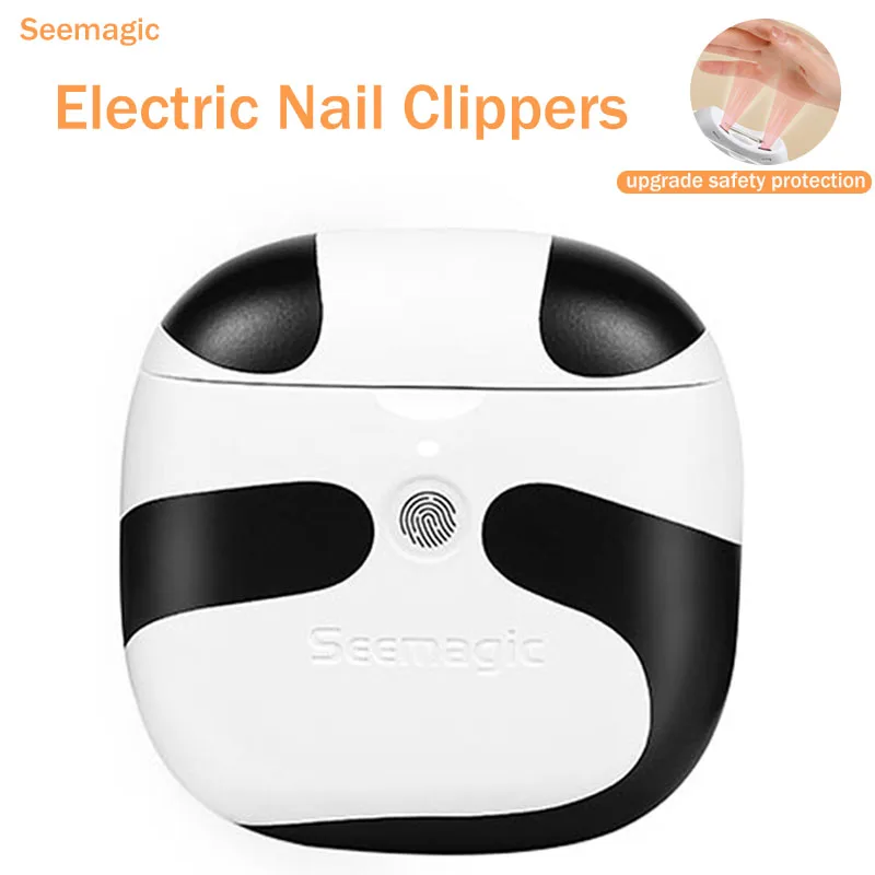 

Seemagic electric nail clippers nail grinder home automatic nail clippers children's nail clippers for the elderly