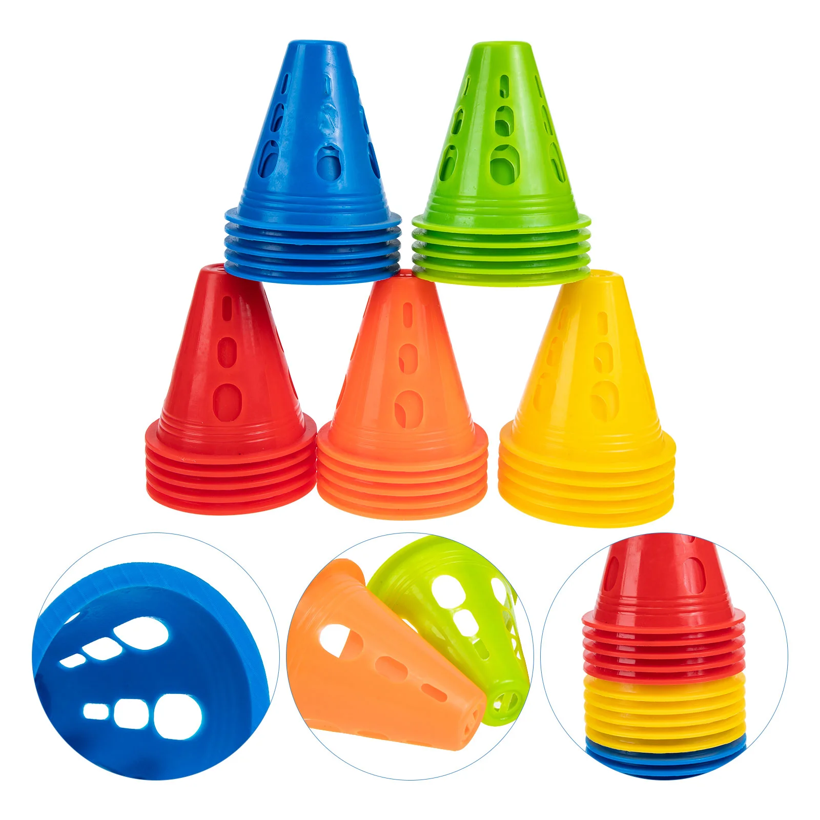 

Training Cones Roller Barricades Roadblock Universal Skating Marker Skater Shoes