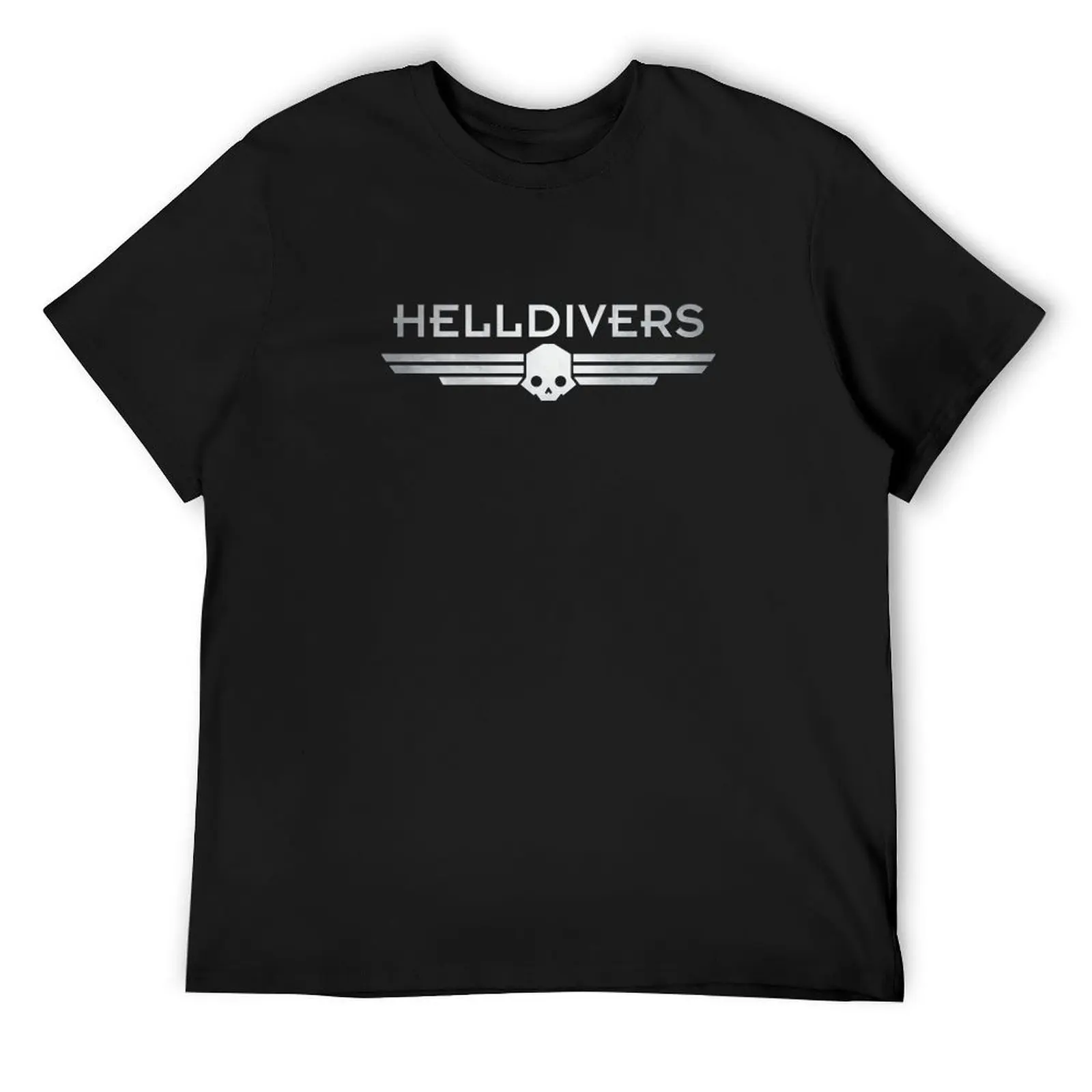 Helldivers T-Shirt rapper graphic tees vintage graphic tee man clothes tshirts for men