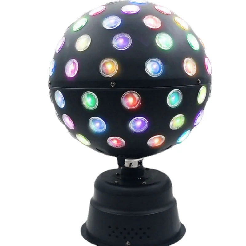 50W Stage KTV Disco Rotate Moving beam Head Audio Control Strobe LED Crystal Magic Ball Laser Light