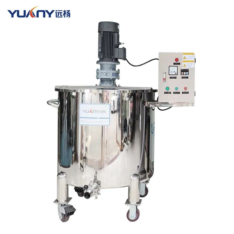 CE Best Price Stainless Steel Electrical Heating Wax Fat Candle Mixing Agitator Storage Holding Chocolate Melting tank