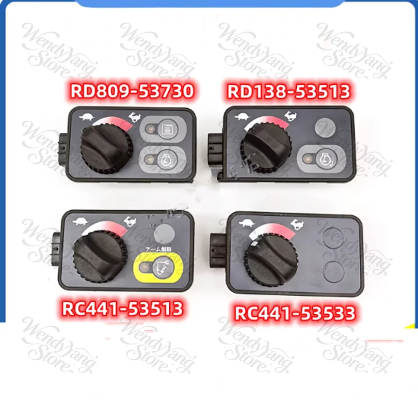 Controller Panel Assy RD809-53730 RC441-53533 RD138-53513 RC441-53513 For Kubota Excavator KX135/155/161/163/165