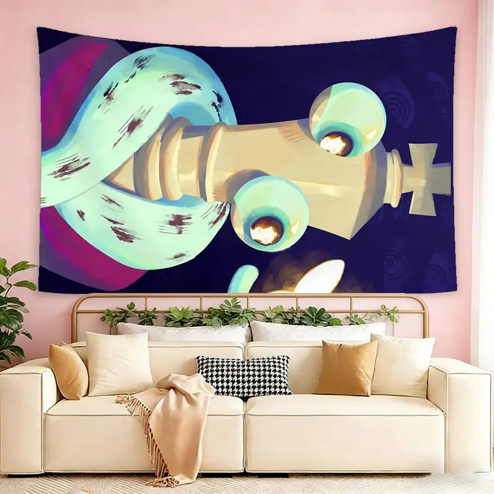 Cartoon K-Kinger   Flags Wall Hanging Tapestry Outdoor Garage Room Decorative flag Background Blanket