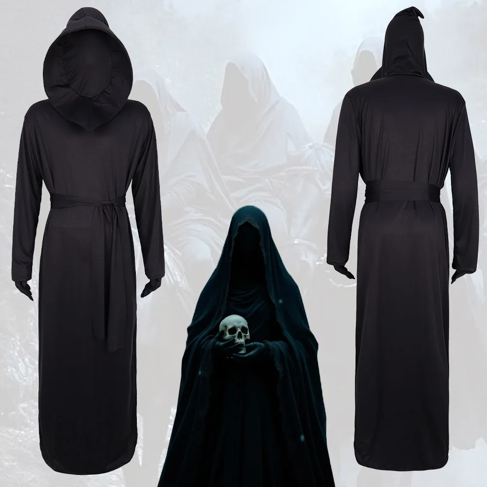 أزياء الهالوين بلا الموت الله التأثيرية لمهرجان الأشباح والروح الميت والشيطان الإرهاب ملابس أداء المسرح