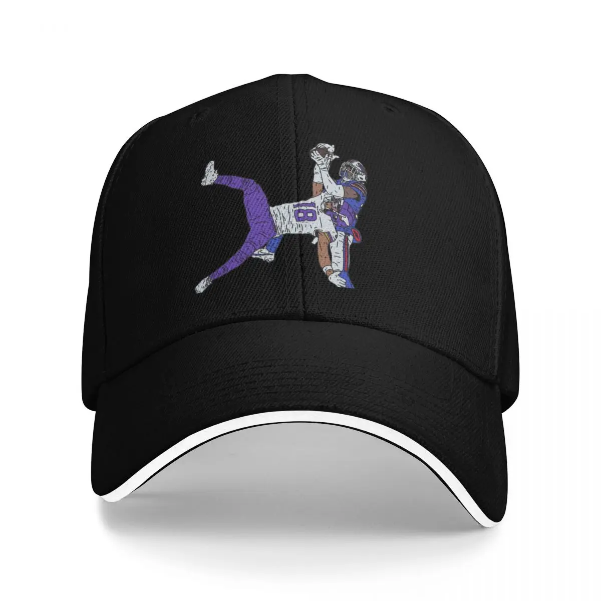 

Justin Jefferson Catch Baseball Cap hard hat Sun Hat For Children party Hat Kids Golf Men Women's