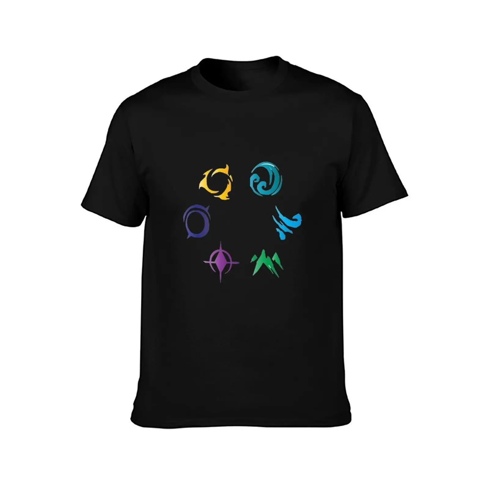 the six primal sources T-Shirt Light Athletic Short Sleeve Tee Shirt T-Shirt