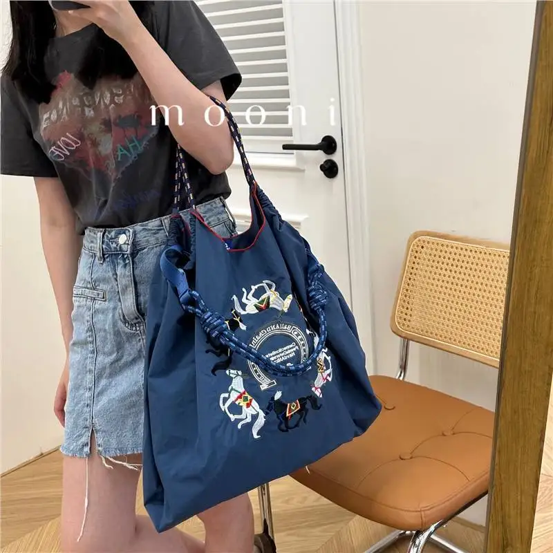 Women Handbag Tote Bag Oxford Dumpling Bags Ladies Large Capacity Shoulder Bags Handbag Waterproof Travel Beach Bag Shopping Bag