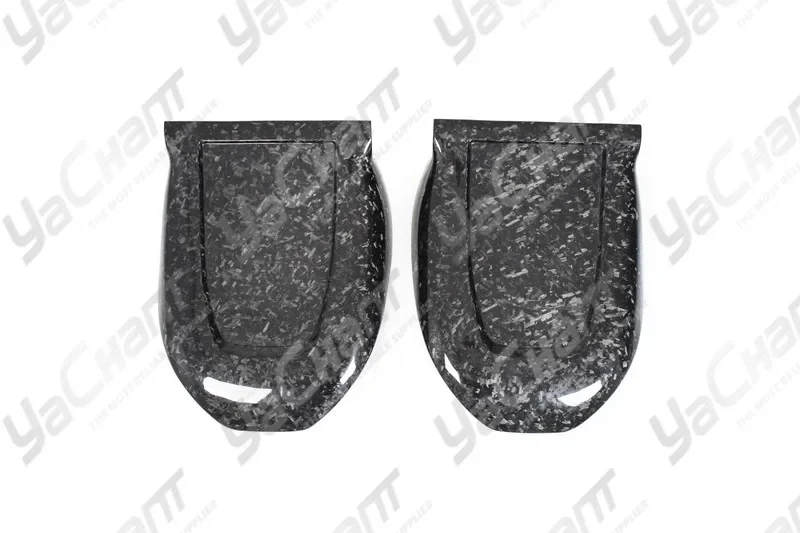 Forged Carbon Weave Carbon Fiber Seat Back Fit For 2018-2019 TESLA Model 3 OEM Style Seat Back Replacement DZCF