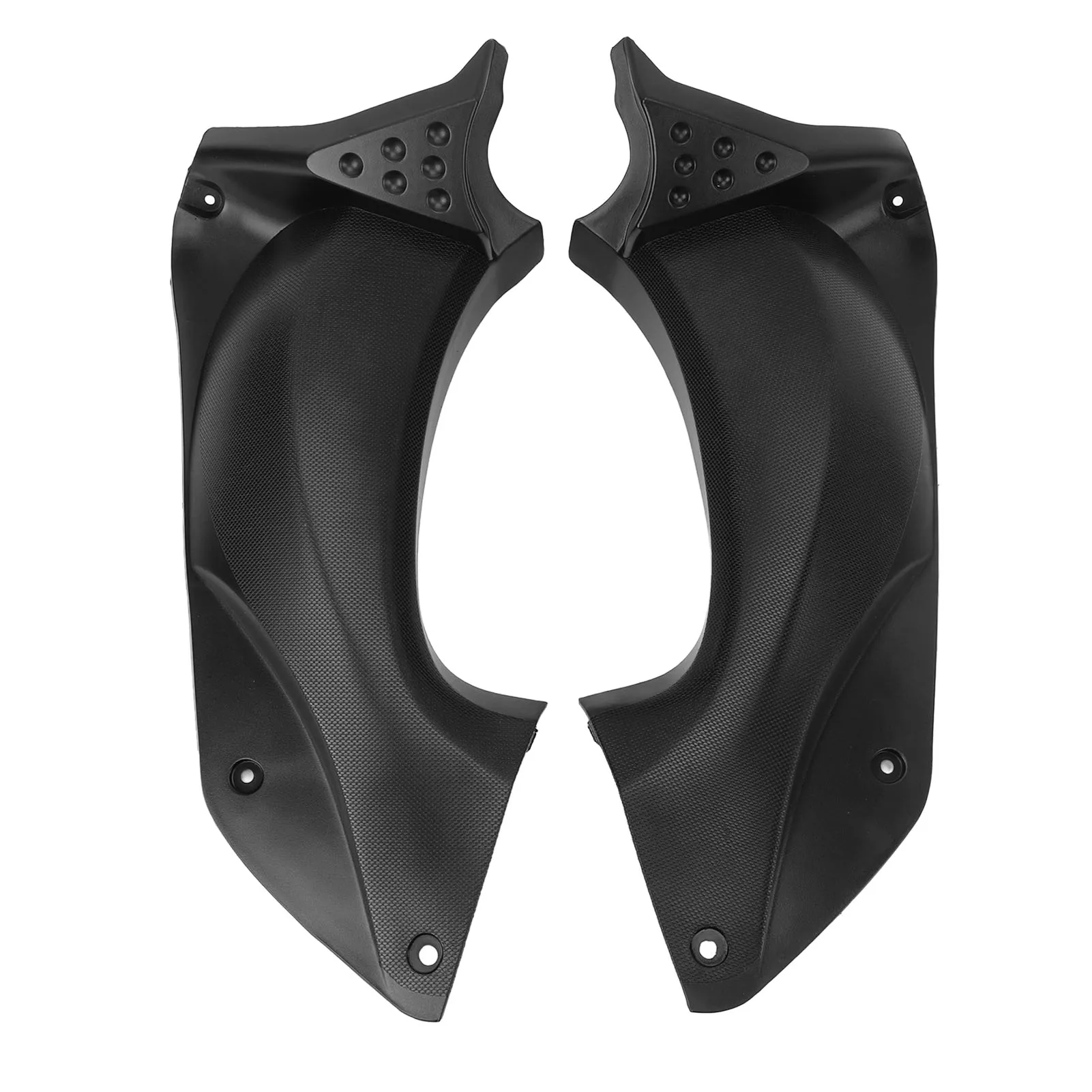 

Motorcycle Side Air Duct Cove Case Impact Resistant Sturdy Air Duct Cover Fairing Cowl for Kawasaki ZZR 1400/ZX-14R 2006-2011