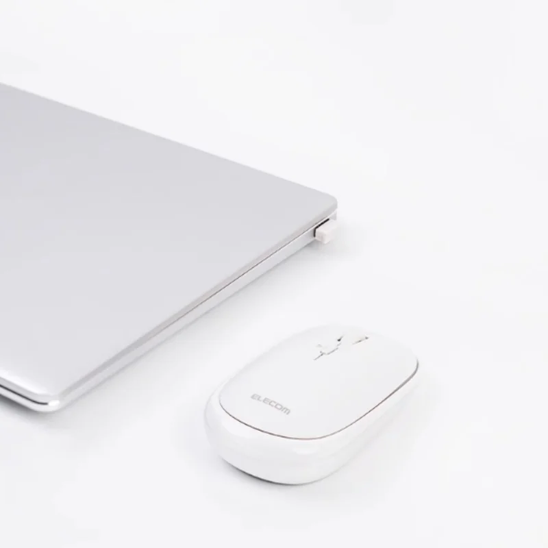 Imagem -06 - Elecom-mouse Bluetooth sem Fio Silencioso Bonito Pequeno Transporte Ipad Computador Laptop Escritório Vem com Bolsa de Couro 1600dpi