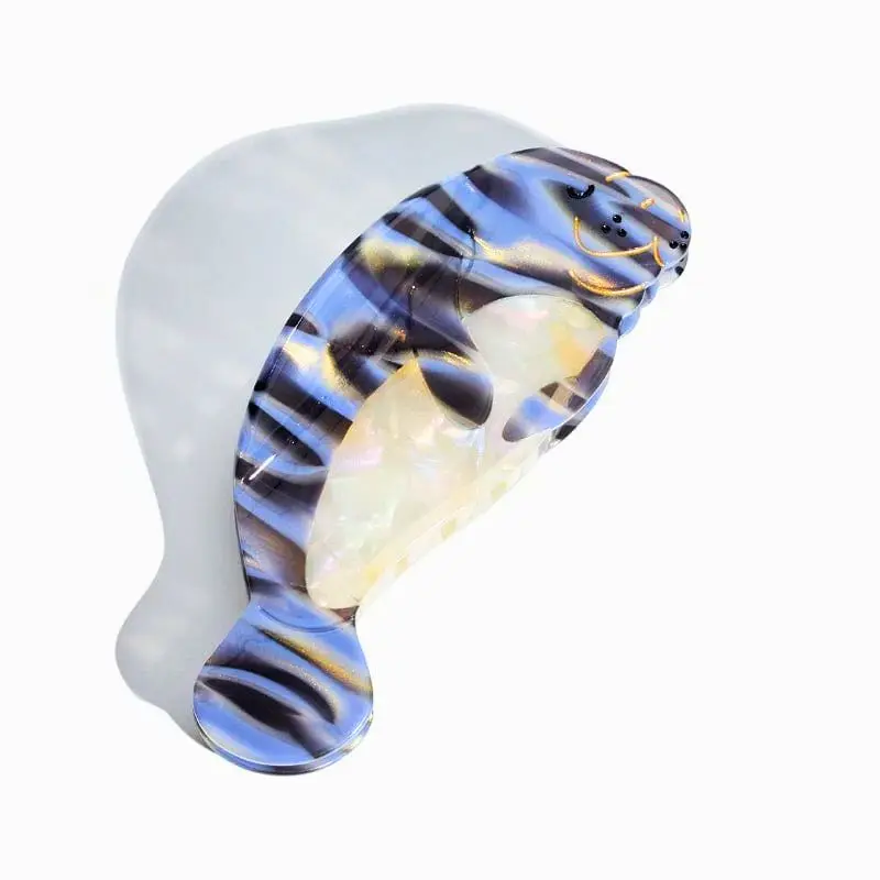 

Jumbo Manatee Hair Claw Clip