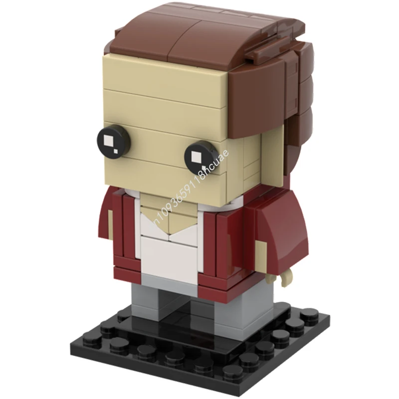 

119 шт. MOC Pazu (паз) призраки в шеллерах Brickheadz строительные блоки строительные блоки строительные пластиковые развивающие рождественские игрушки в подарок