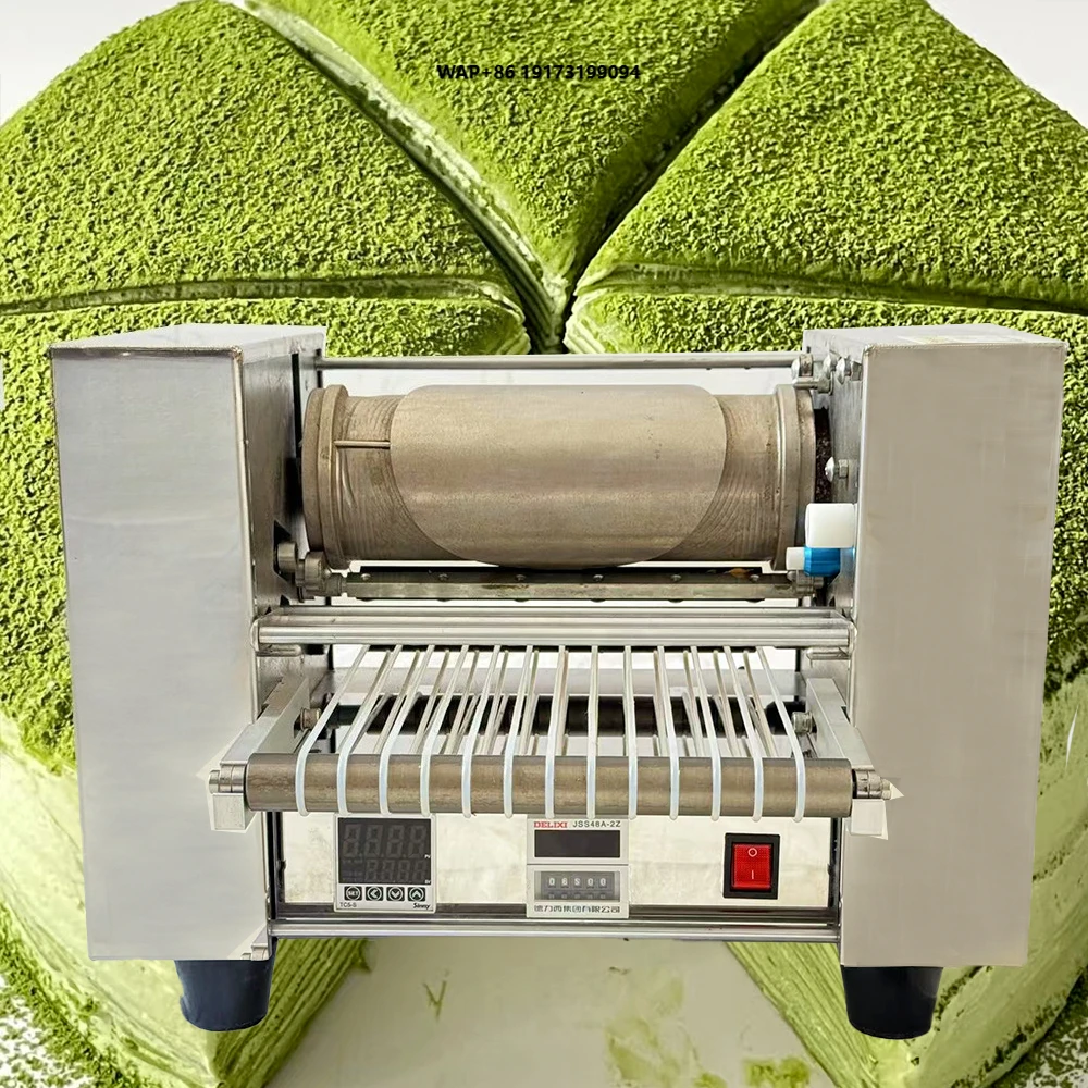 Máquina Eléctrica Automática China para Hacer Crepas de Doble Capa, Máquina Rotatoria Automática para Hacer Crepas y Panqueques