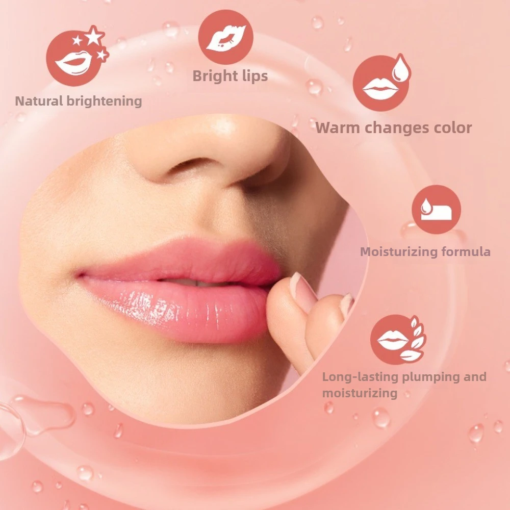 Transferproof a lunga durata non appiccicoso idratante lucido che cambia colore rossetto balsamo per le labbra lucentezza lucidalabbra trucco all'ingrosso